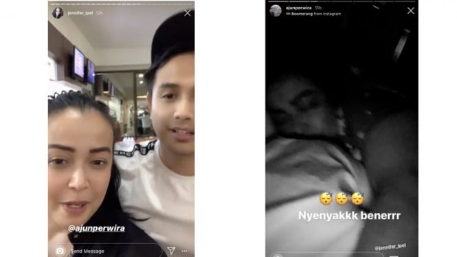 Jennifer Jill dan Ajun Perwira