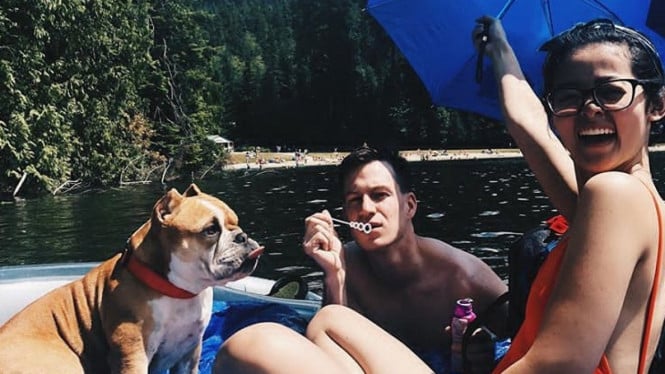 Gisela Cindy dan pacar