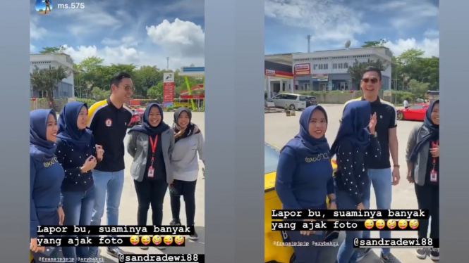 Heboh Video Harvey Moeis Dikerubungi Wanita, Gini Reaksi Sandra Dewi