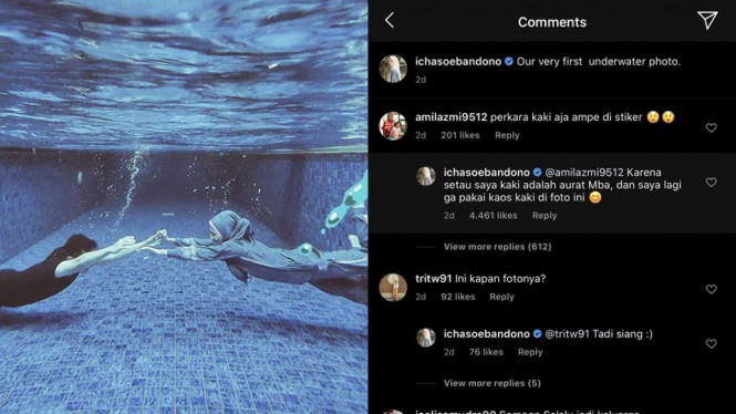 Alyssa Soebandono dan Dude Harlino