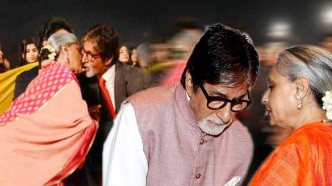 Jaya Bachchan and Amitabh Bachchan