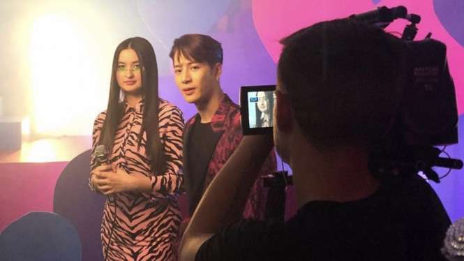 Stephanie Poetri dan Jackson Wang