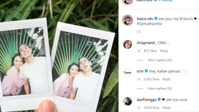 Rangga Azof dan Haico Van Der Veken