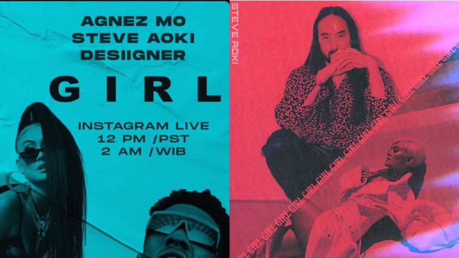 Agnez mo, steve aoki