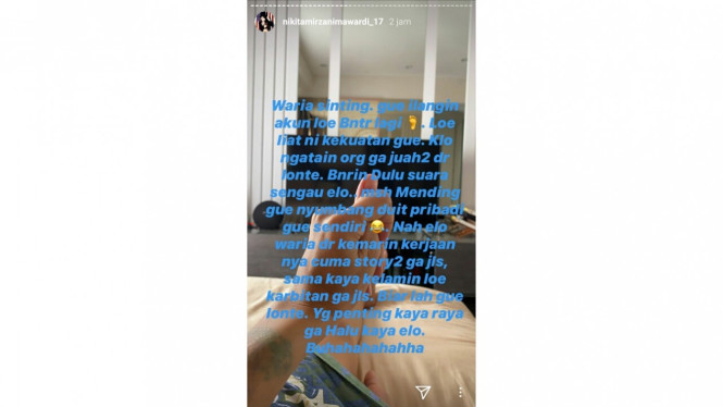 Nikita Mirzani vs Gebby Vesta 