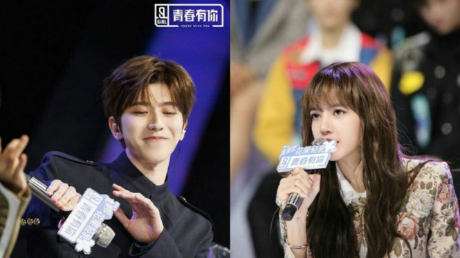 Cai xukun dan lisa blackpink youth with you 2