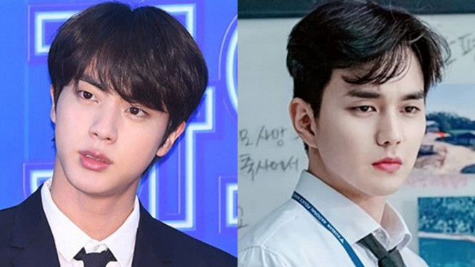 Jin BTS dan Yoo Seung Ho