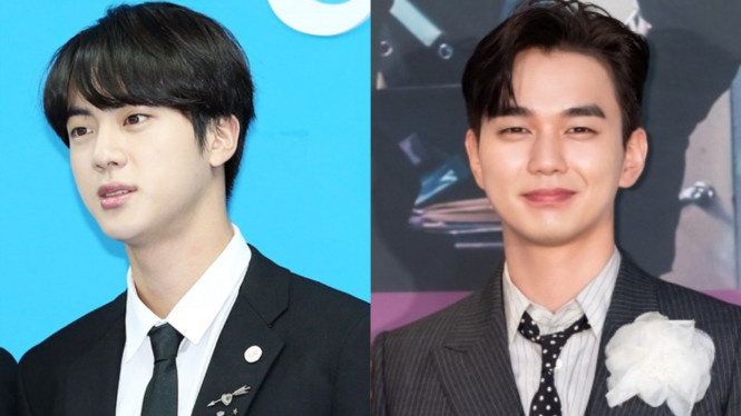 Jin BTS dan Yoo Seung Ho