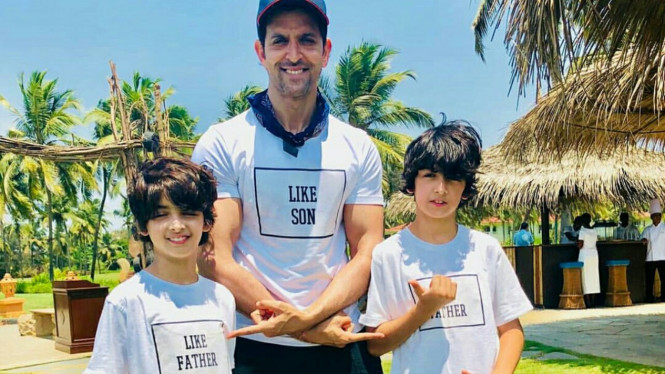 Anak Hrithik Roshan