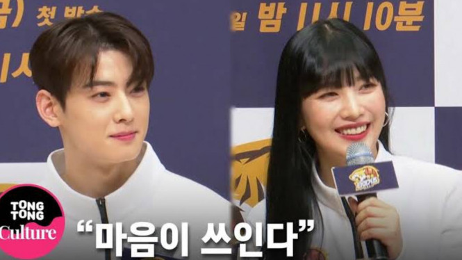 Cha Eun Woo dan Joy Red Velvet