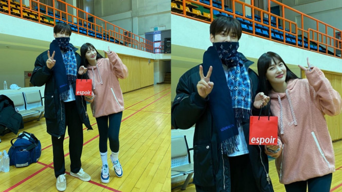 Cha Eun Woo dan Joy Red Velvet