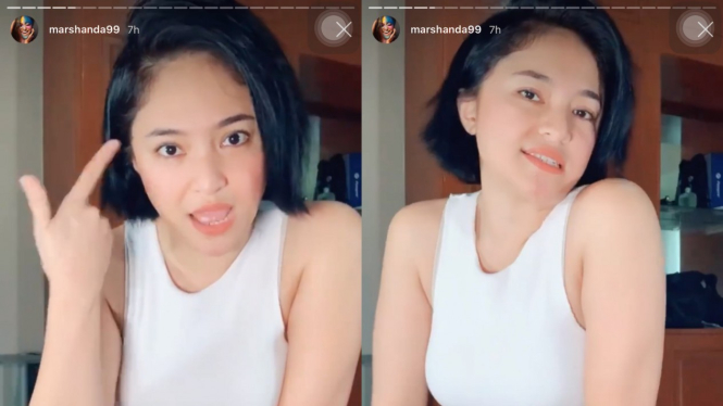 Sempat Dihujat Gila, Marshanda Kembali Joget TikTok