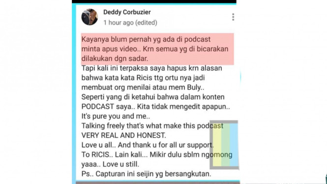 Deddy Corbuzier