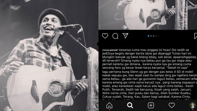 Glenn Fredly dan Caesar Hito