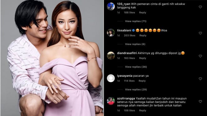 Nikita Willy dan Rangga Azof