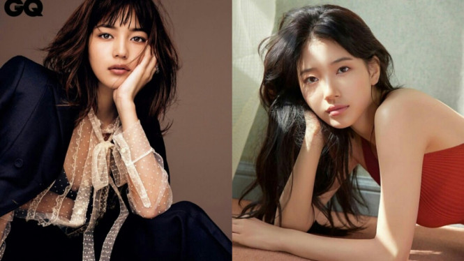 Haruna Kawaguchi model jepang mirip Bae Suzy