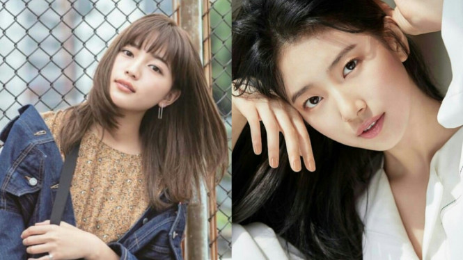 Haruna Kawaguchi model jepang mirip Bae Suzy