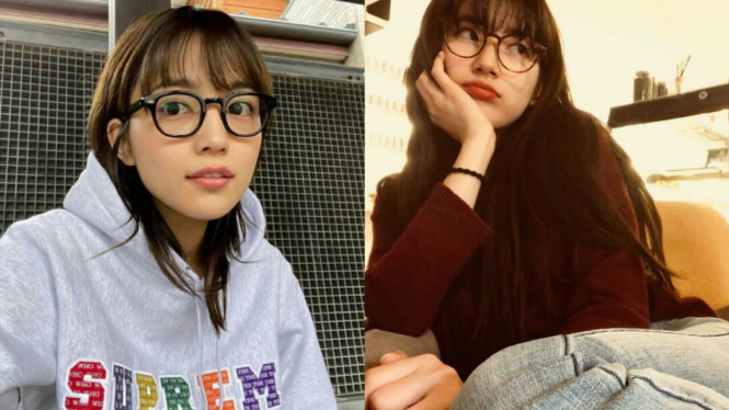 Haruna Kawaguchi model jepang mirip Bae Suzy