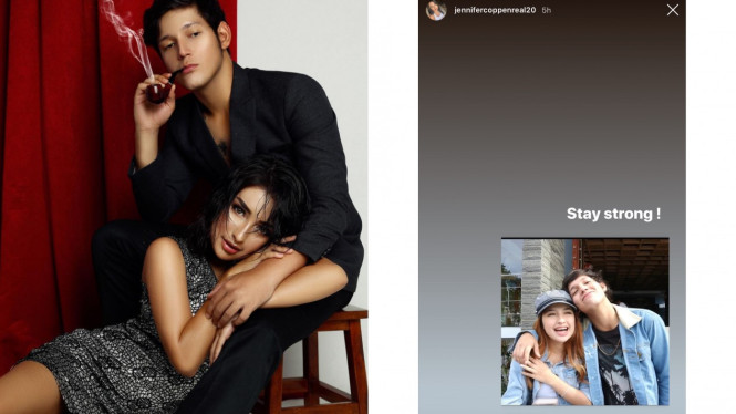 Naufal Samudra dan Jennifer Coppen