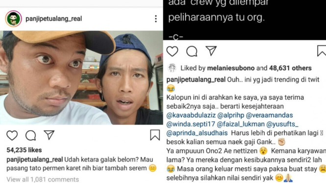 Panji Petualang dituduh siksa kru