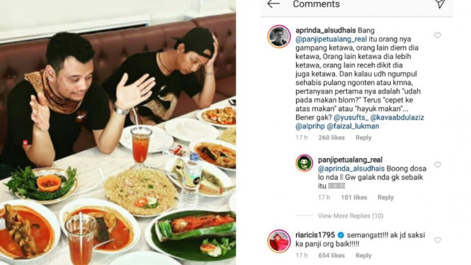 Karyawan panji petualang buka suara