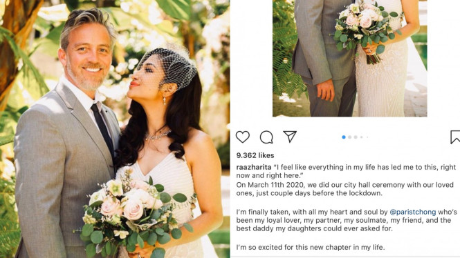 Rahma Azhari menikah