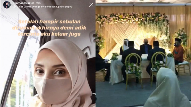 Vebby Palwinta menikah