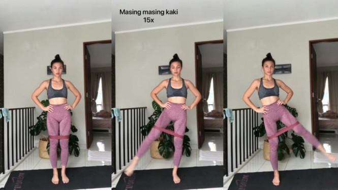 Angela Gilsha bagi tips kencangkan bokong