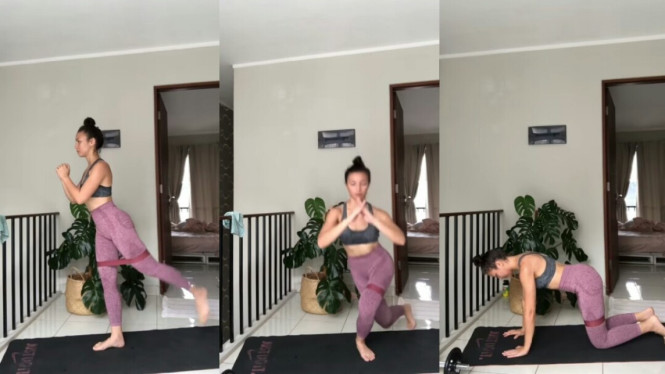 Angela Gilsha bagi tips kencangkan bokong