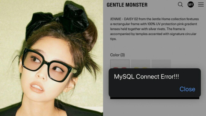 Harga Kacamata jennie blackpink jentle monster