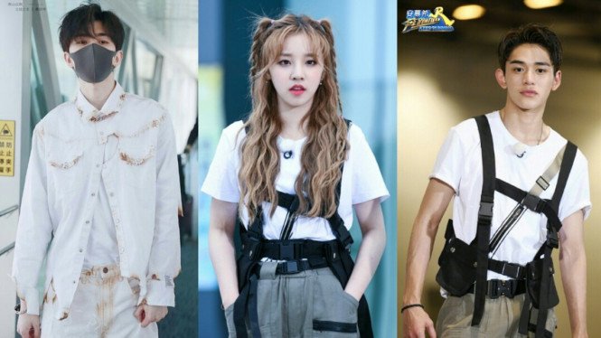 Cai xukun, yuqi G-idle, lucas wayv keep running