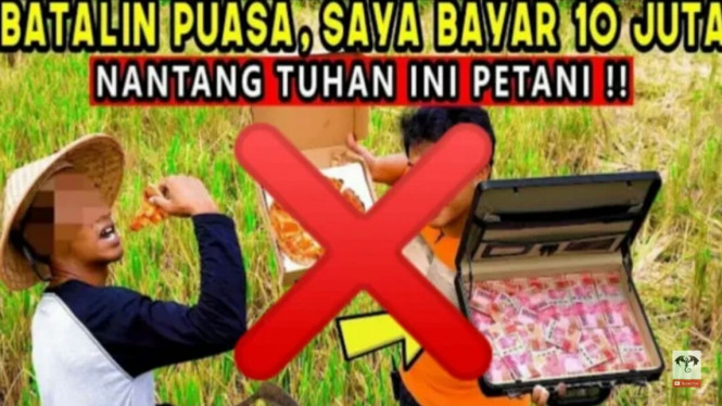 Video hasanjr11 batalin puasa