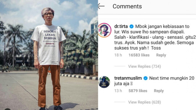 Dr tirta hudhi tanggapi hasanjr11