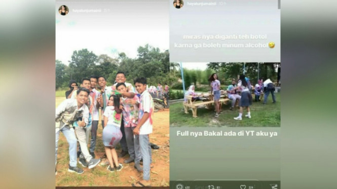 Siswi SMA Hayatun Jumaini 