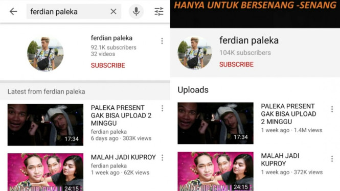 Ferdian Paleka youtuber