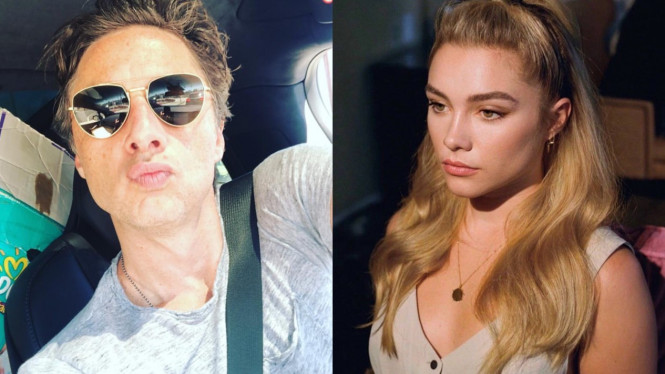 Instagram/@zachbraff /@florencepugh