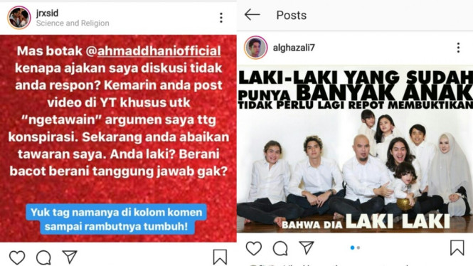 Jerinx dan al ghazali