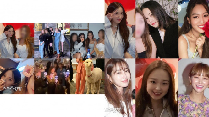 Lee Min Jung, Kim Hee Jung, Hyomin T-ARA, Son Yeon Jae, Lee Joo Yeon