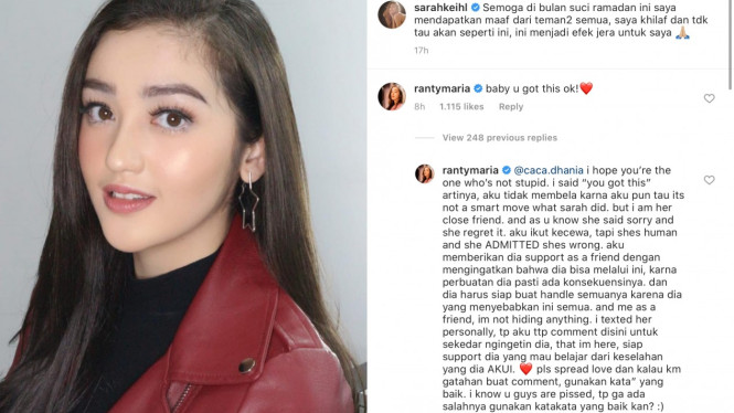 ranty maria dan sarah keihl