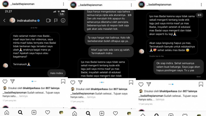 Badai eks Kerispatih - Indira Kalistha