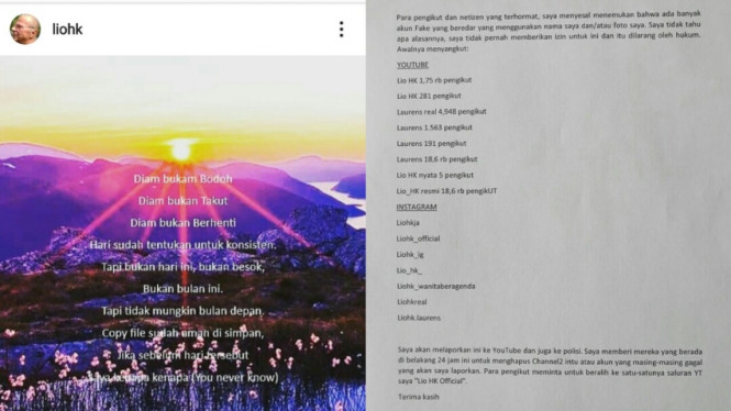 Ayah angkat Syahrini ancam lapor polisi