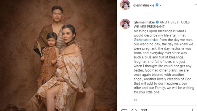 Chelsea Olivia hamil anak kedua