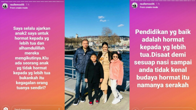 Raul Lemos Nyindir, Aurel Hermansyah Langsung Ungkap Foto Masa Lalu