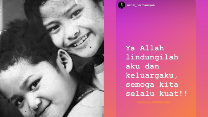 Azriel Hermansyah, Aurel Hermansyah