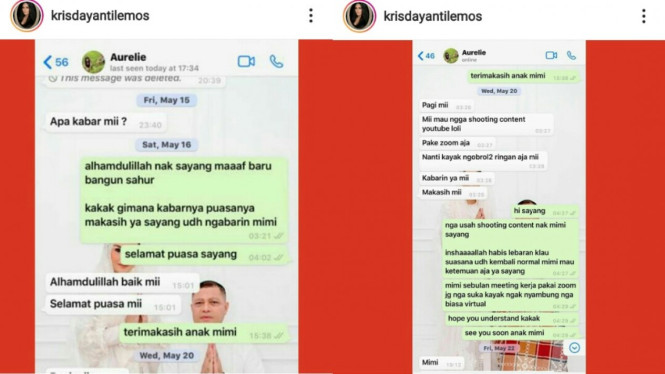 Aurel Hermansyah Krisdayanti