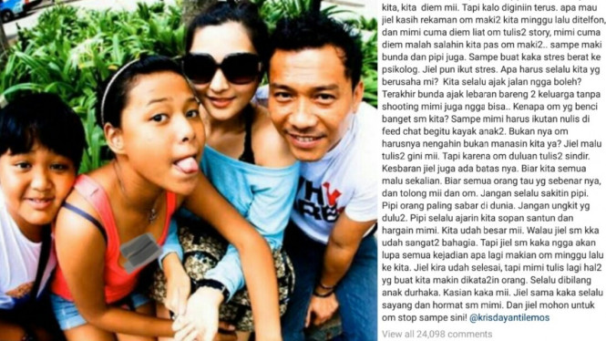 Azriel hermansyah krisdayanti