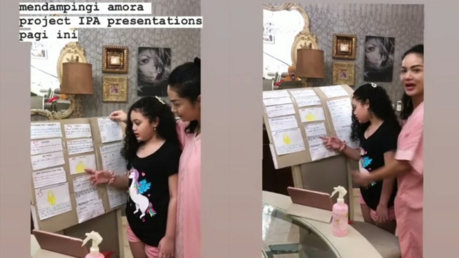 Krisdayanti dan Amora Lemos