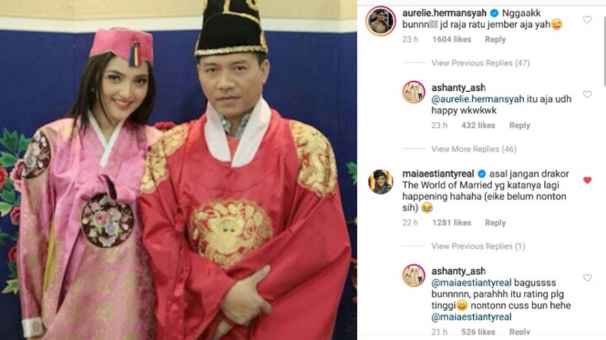 Ashanty dan Anang Hermansyah