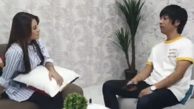 Aurel Hermansyah dan Rian dmasiv