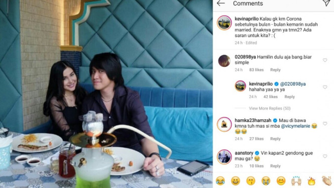 Kevin Aprilio Vicy Melanie